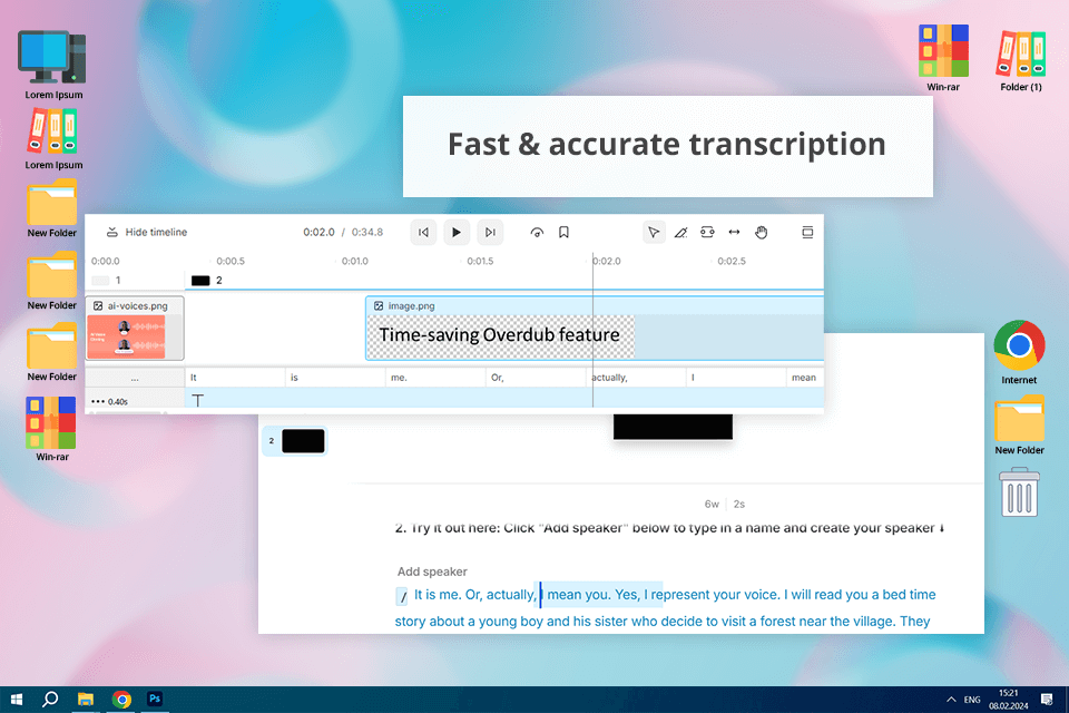 descript veed alternative interface