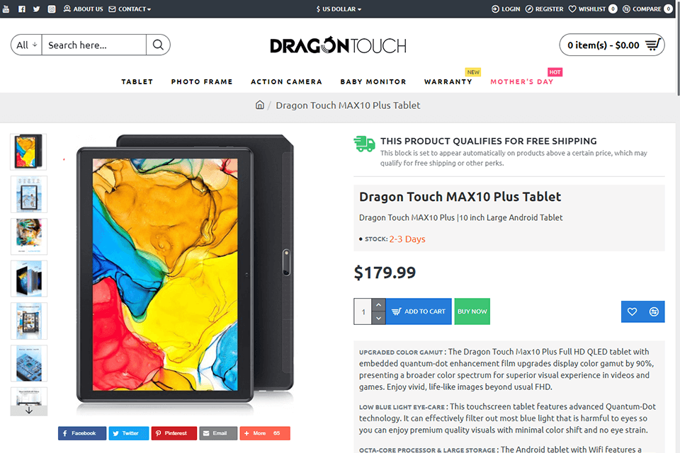 design dragon touch review