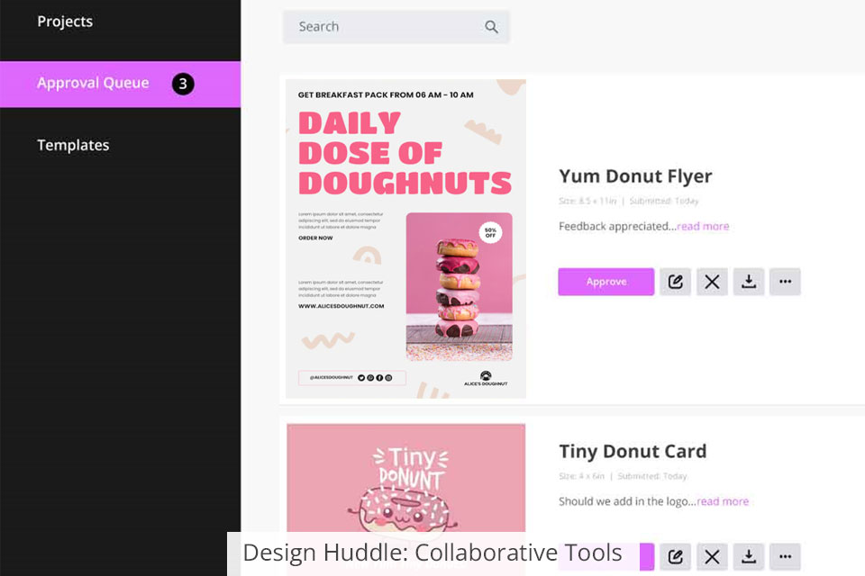 design huddle collaborative support