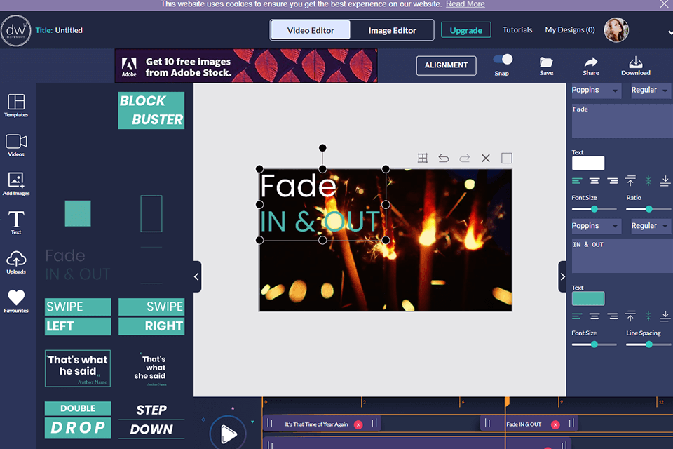 design wizard canva alternative interface