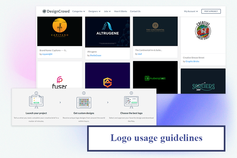 designcrowd top logo design company