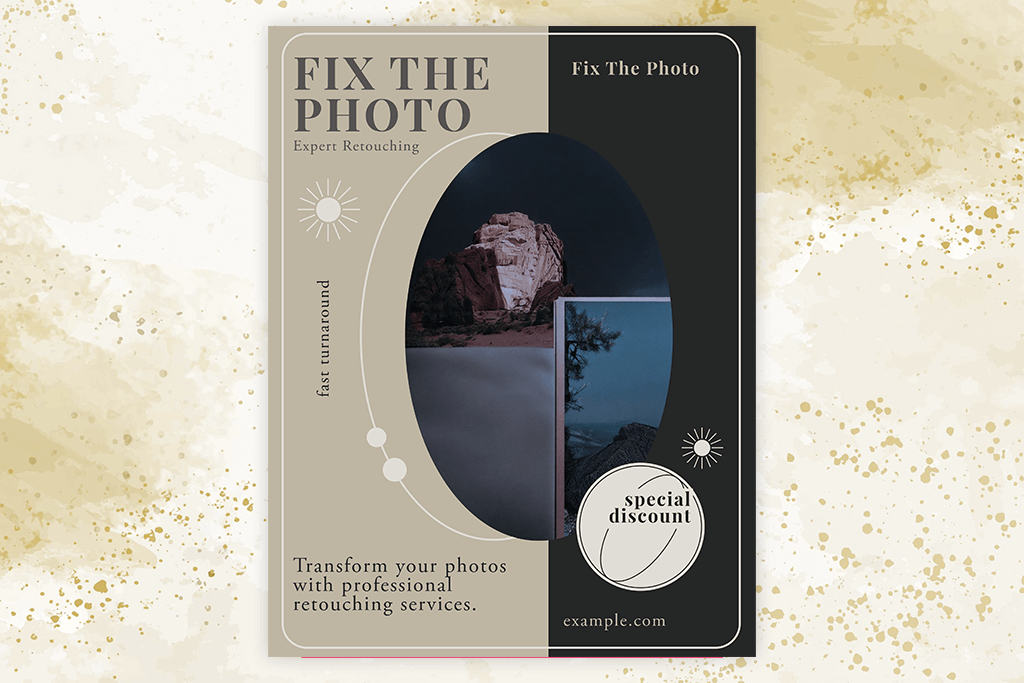 designhill ai brochure maker