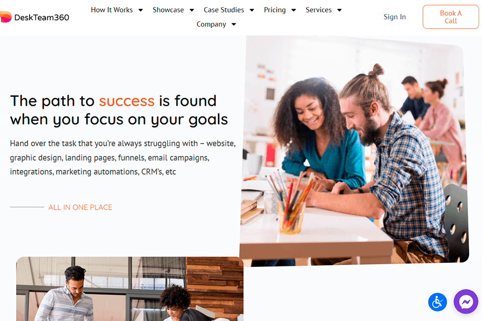 deskteam360 interface