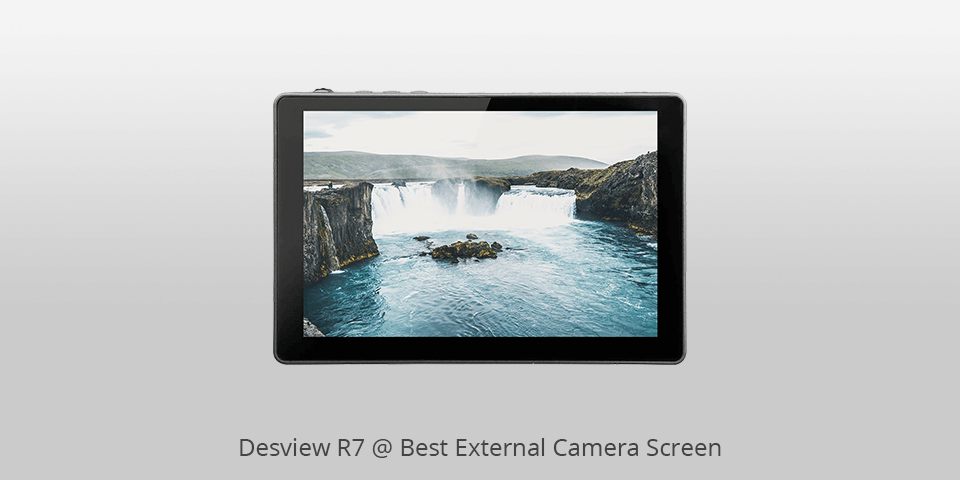 desview r7 external camera screen