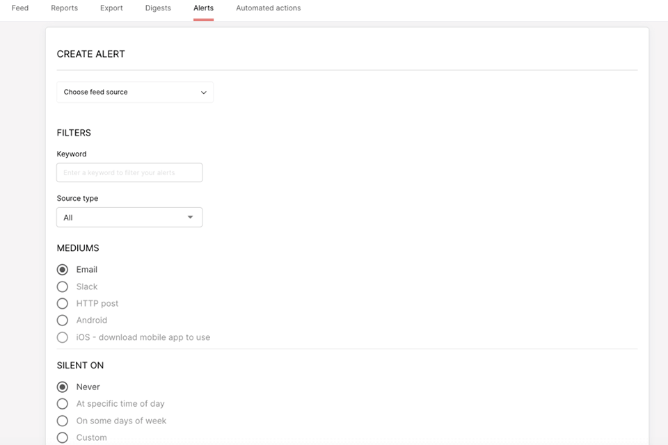 determ real time notifications