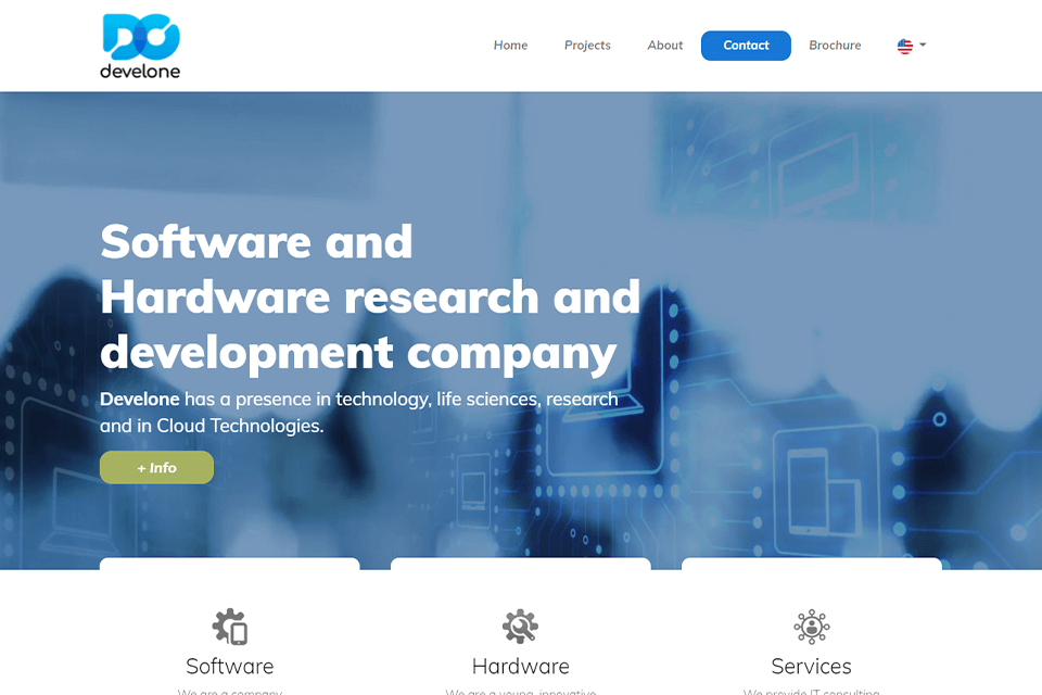 develone interface