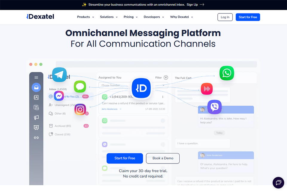dexatel bulk text message service
