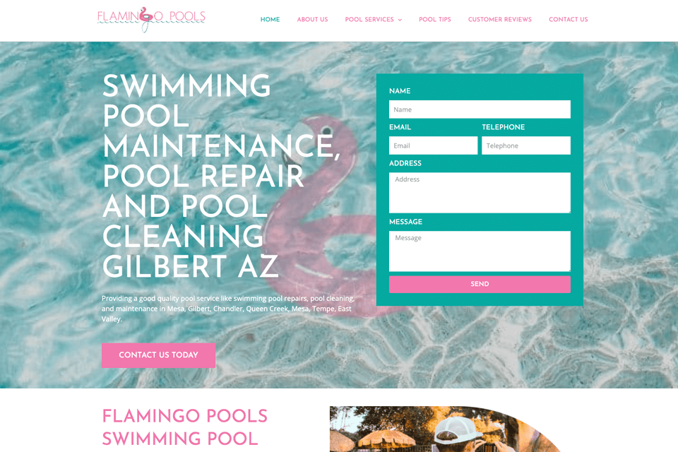 diamond arrow agency web design