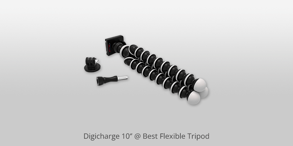digicharge 10‘’ flexible tripod