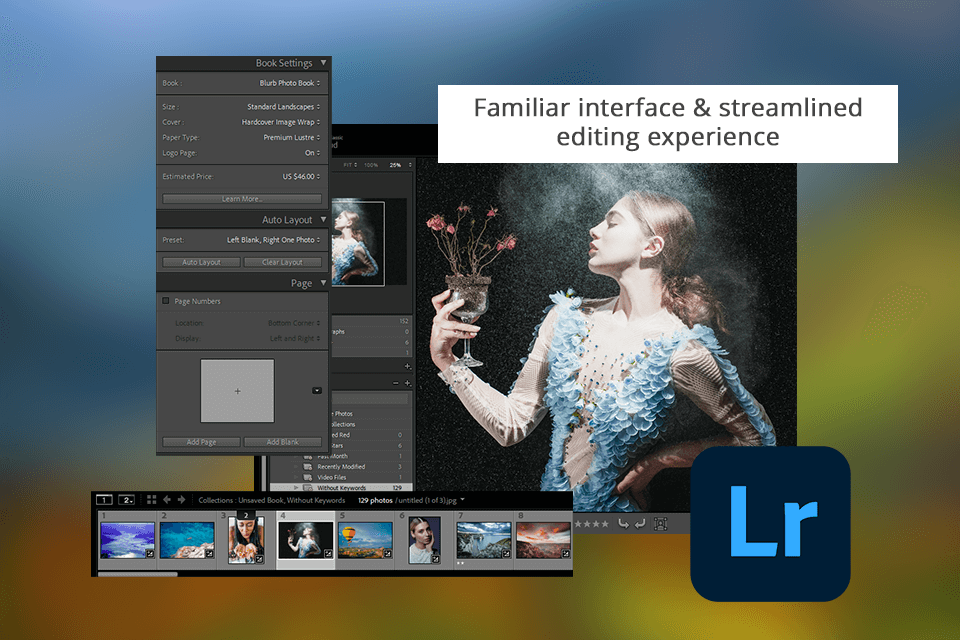 lightroom interface