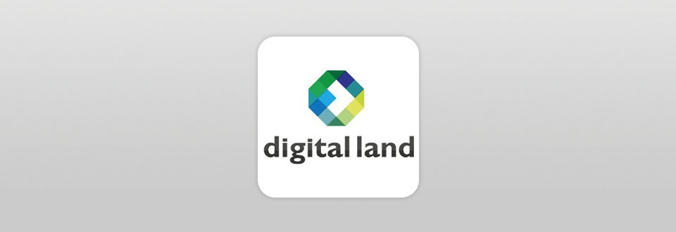 logotipo digital da land