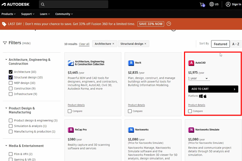 disadvantages autocad 2019
