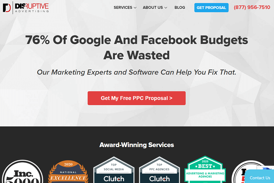 disruptive advertising digital marketing agencies