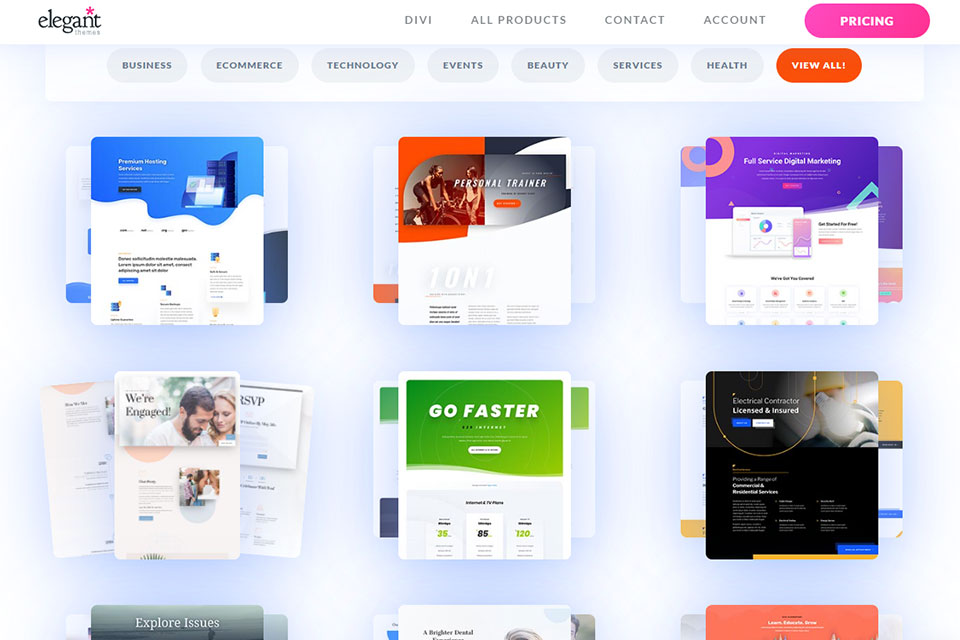 divi wordpress theme for graphic designers