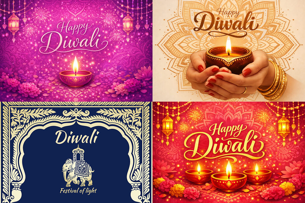 diwali banners examples