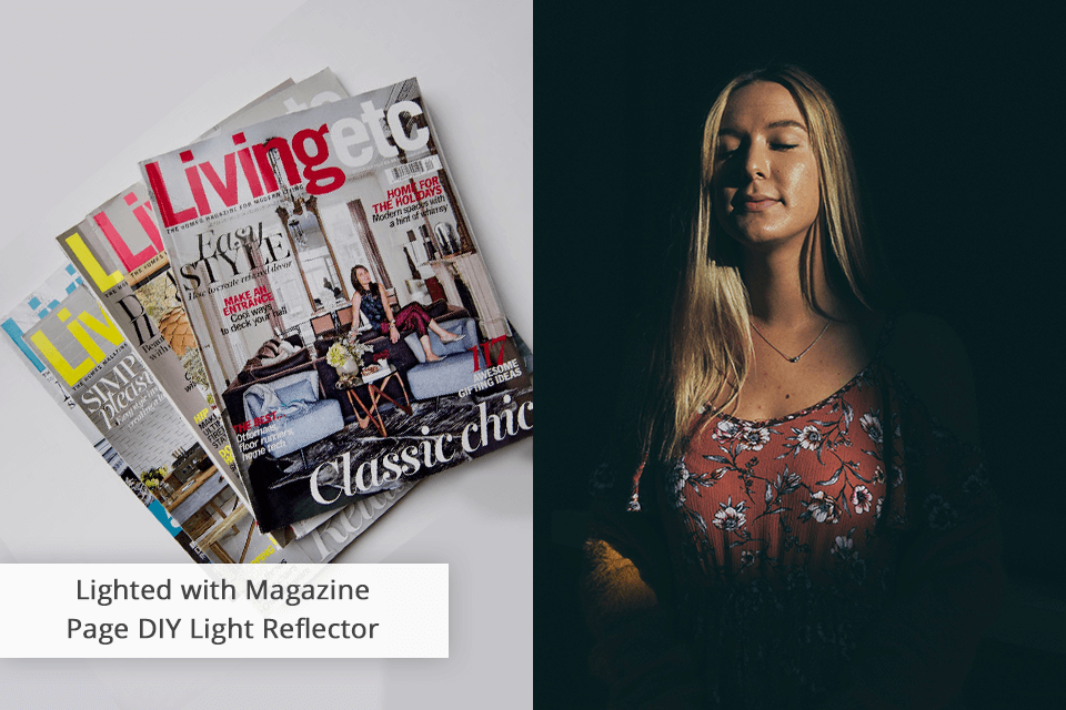diy photography lighting magazine page