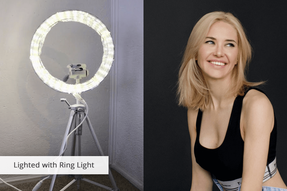 diy photography lighting ring light