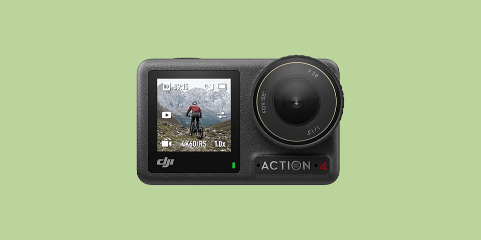 dji osmo action 4 motorcycle helmet camera