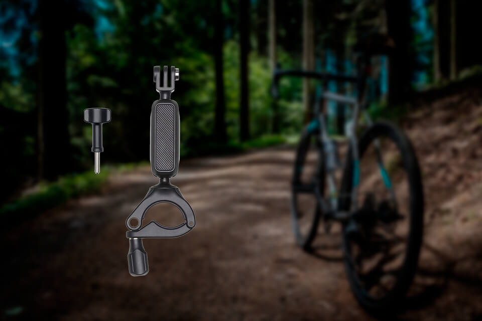 dji osmo action handlebar mount cardanische ophanging voor de levensstijl van mountainbikers