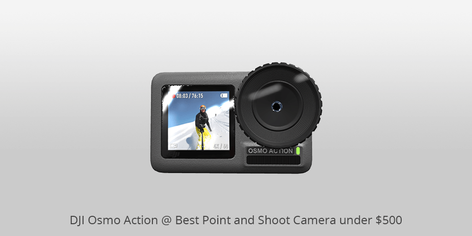 dji osmo action bod a shoot kamera pod 500
