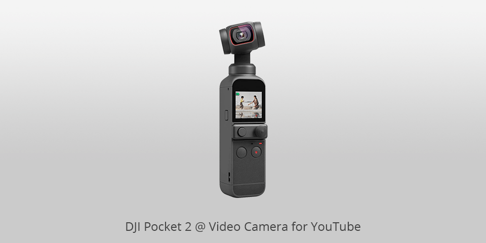 适用于 youtube 的 dji pocket 2 摄像机