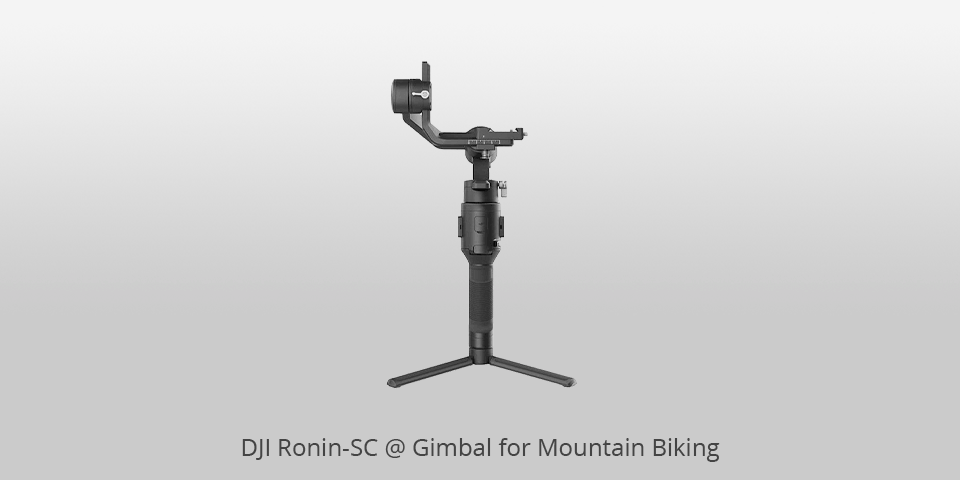 dji ronin sc cardanische ophanging voor mountainbiken