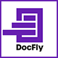 docfly excel a pdf converter logo