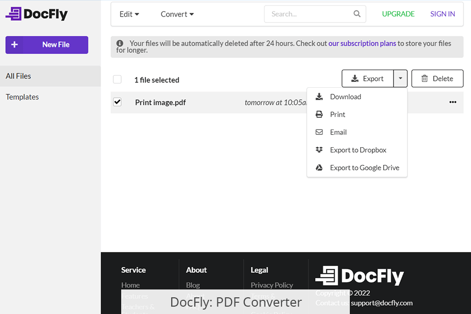 docfly pdf converter