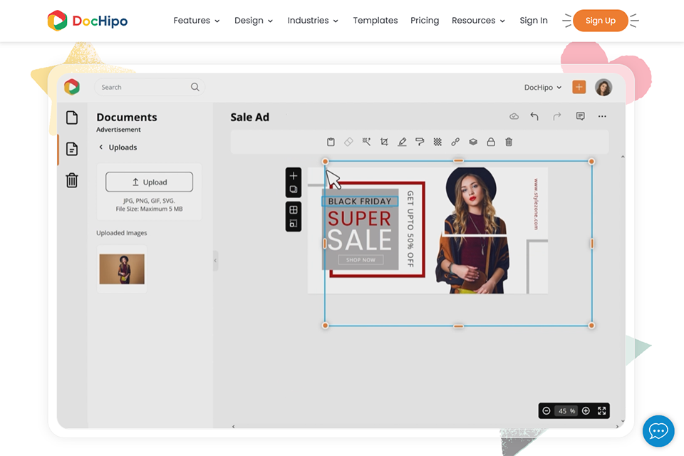 dochipo canva alternative