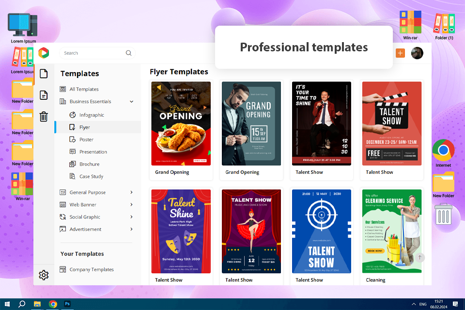 dochipo flyers software