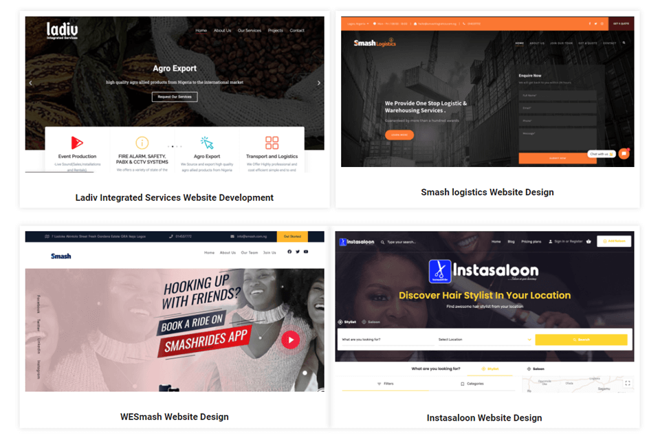 dpx digital network web design company example