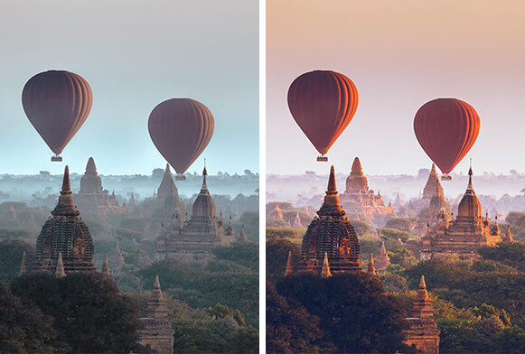 dramatic color action photoshop