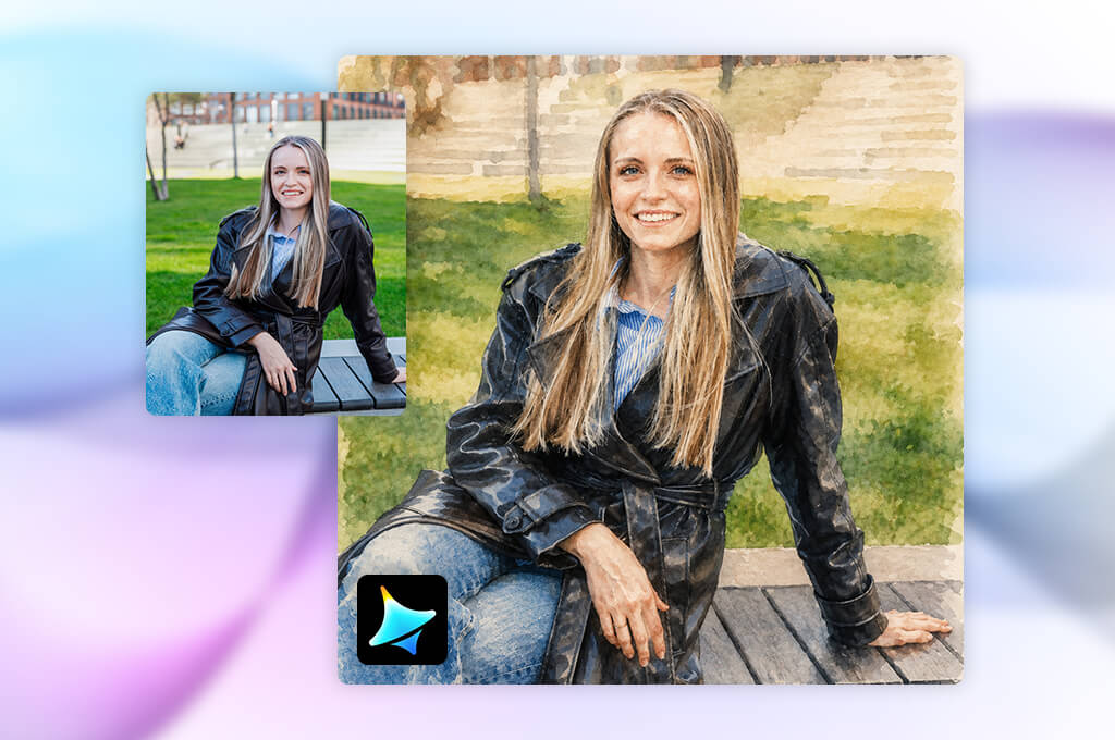 dreamina ai watercolor generator