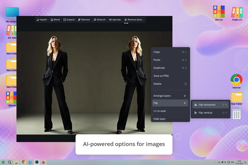 dreamina image flipper