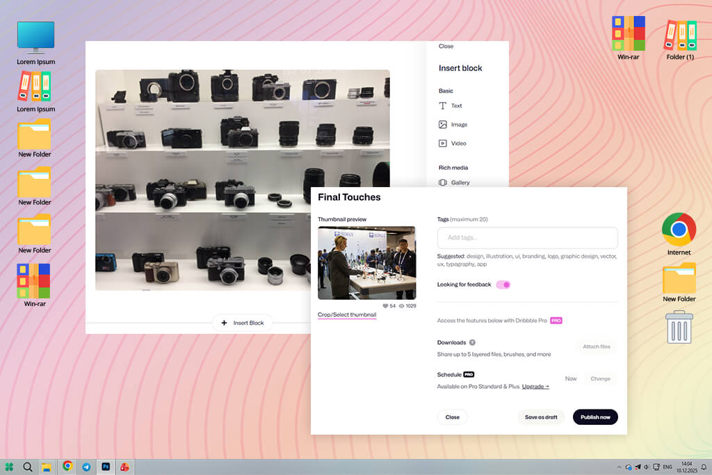 dribbble carbonmade alternative