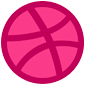 dribble social media for artists logo