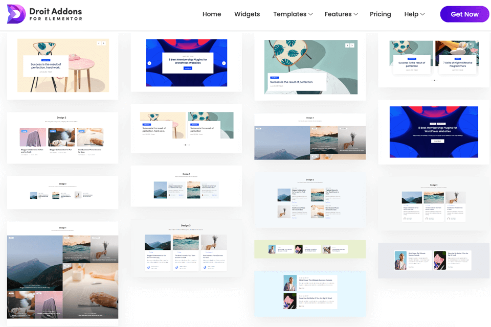 droit addons wordpress theme for graphic designers website