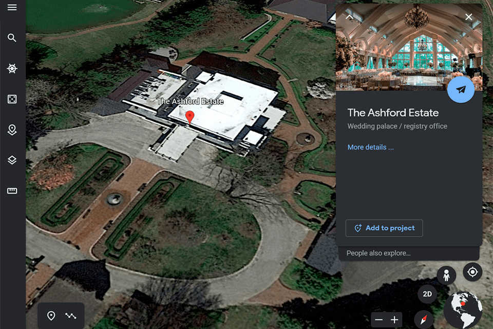 drone wedding photography google earth