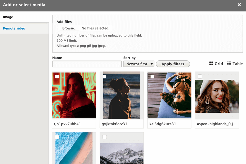 drupal adobe experience manager alternative interface