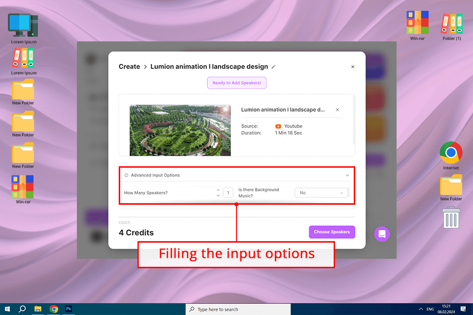 dubverse input options