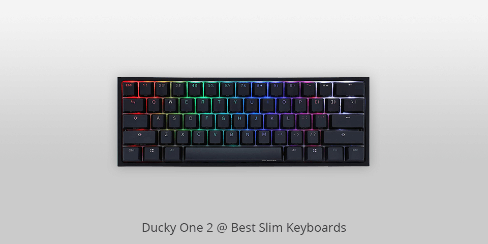 ducky one 2 slim keyboard