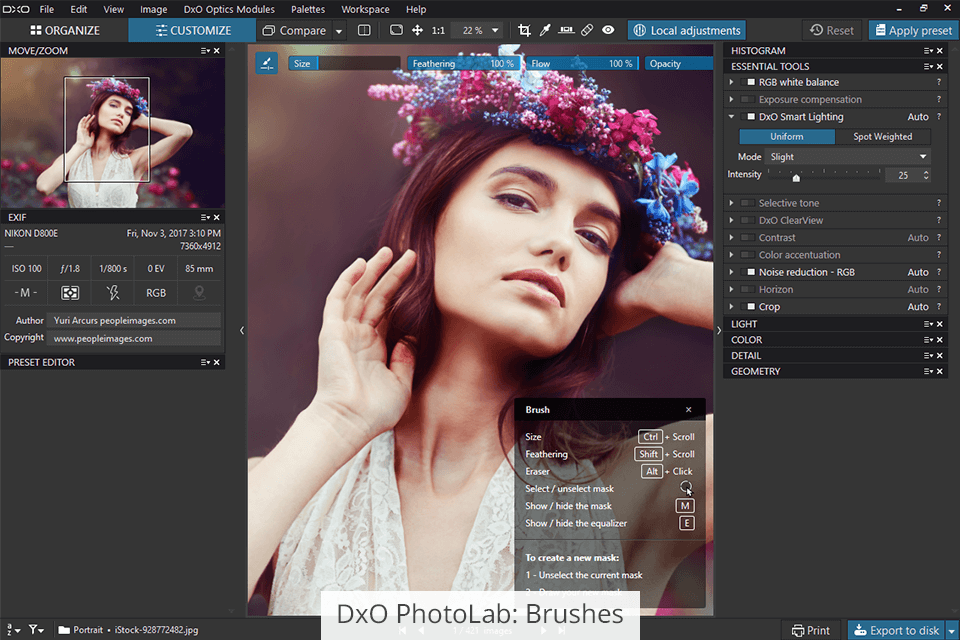 dxo photolab الرسم الرقمي
