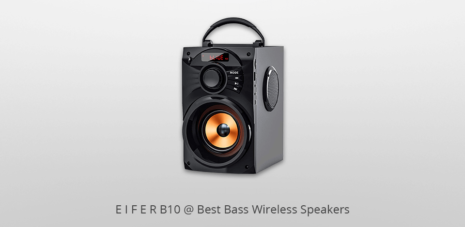e i f e r b10 bass wireless speakers