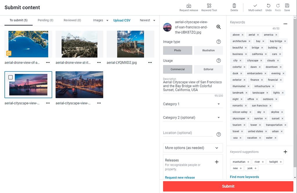 earn on photography stock libraries to become a travel photographer