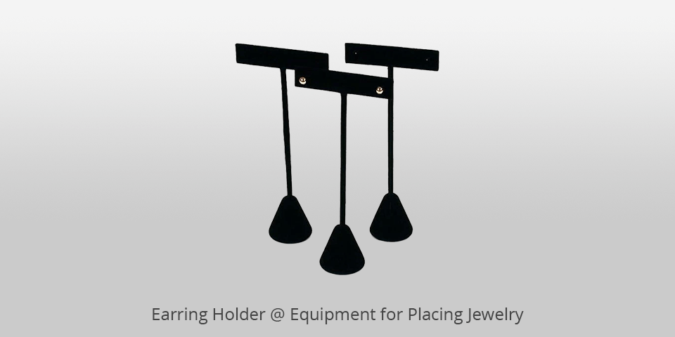 earring holder jewelry photography kit
