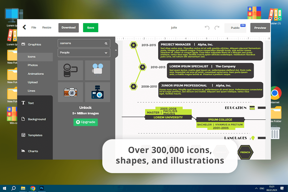 easel.ly piktochart alternative