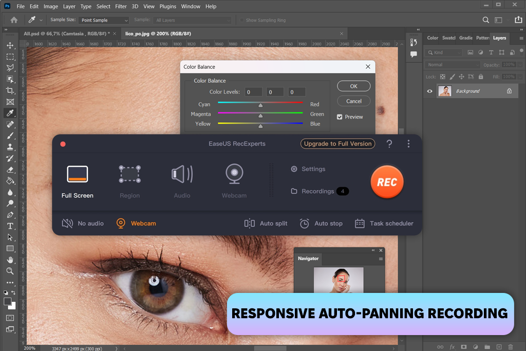easeus recexpert free screen recording software