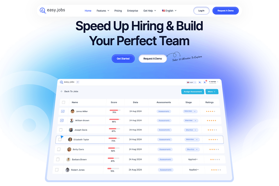 easy jobs recruitment software