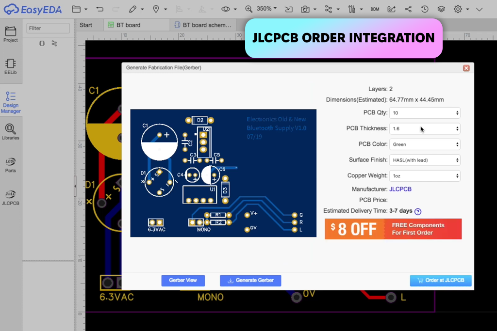 easyeda autodesk eagle alternative