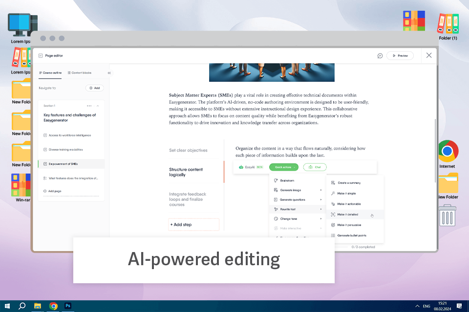 easygenerator adobe captivate alternative